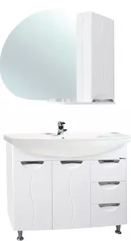 Мебель для ванной Bellezza Глория 105 с бельевой корзиной