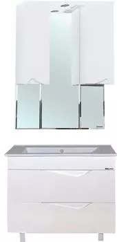 Мебель для ванной Bellezza Эйфория 105 белая
