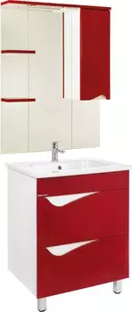 Мебель для ванной Bellezza Эйфория 60 Myjoys, красная