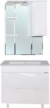 Мебель для ванной Bellezza Эйфория 85 белая
