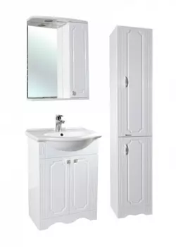 Мебель для ванной Bellezza Кантри 60 белая