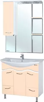 Мебель для ванной Bellezza Мари 85 белая/бежевая