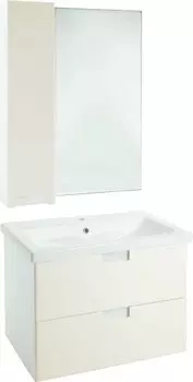 Мебель для ванной Bellezza Пегас 60 подвесная, бежевая