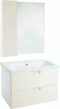 Мебель для ванной Bellezza Пегас 80 подвесная, бежевая