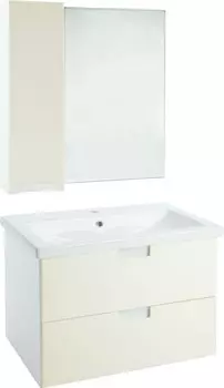 Мебель для ванной Bellezza Пегас 90 подвесная, бежевая