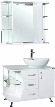 Мебель для ванной Bellezza Рио 90 R белая