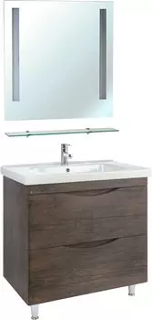 Мебель для ванной Bellezza Санриса 100 напольная, орех