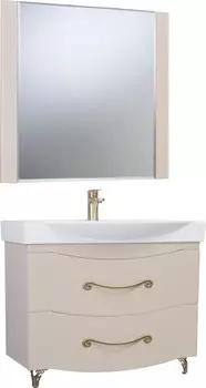 Мебель для ванной Bellezza Сесилия 105 капучино