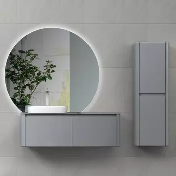 Мебель для ванной Black&White Universe U915.1200L серая