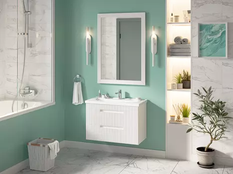 Мебель для ванной Brevita Ariana 60 подвесная, с 2 ящиками