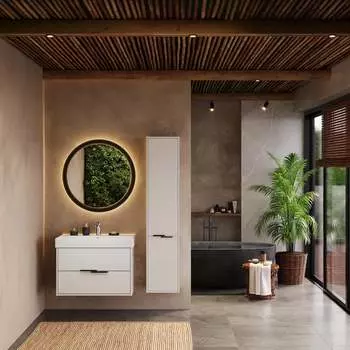 Мебель для ванной Briz Сохо 65 подвесная, белая глянцевая