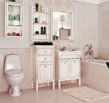 Мебель для ванной Caprigo Альбион 70 BIANCO Light Vintage