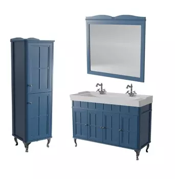 Мебель для ванной Caprigo Borgo 120 с дверками синий