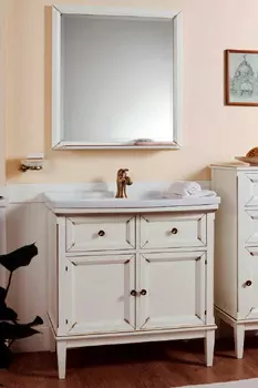 Мебель для ванной Caprigo Джардин 90 BIANCO Light Vintage