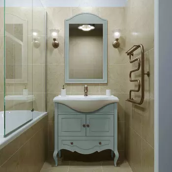 Мебель для ванной Caprigo Verona 80 blue white, 2 двери, 1 ящик