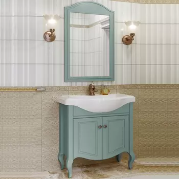 Мебель для ванной Caprigo Verona 80 blue white, 2 двери