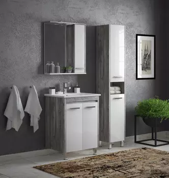 Мебель для ванной Corozo Лорена 65 антик