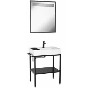 Мебель для ванной Creavit Arya черная