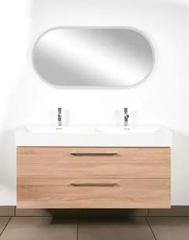 Мебель для ванной Creto Tivoli 120 две чаши, soft