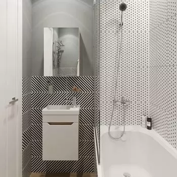 Мебель для ванной DIWO Архангельск 40 подвесная, дуб сонома/белый