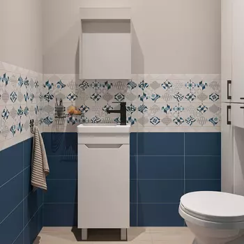 Мебель для ванной DIWO Архангельск 40 напольная, белая