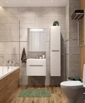 Мебель для ванной DIWO Коломна 60 подвесная, белая