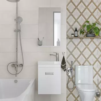 Мебель для ванной DIWO Псков 40 подвесная, белая