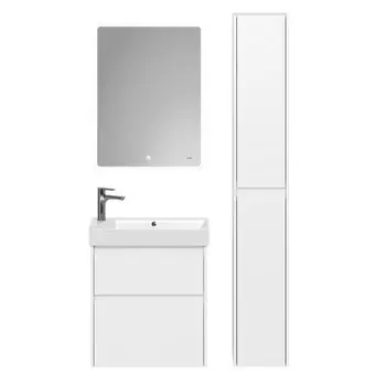 Мебель для ванной Dreja Slim 65 белая