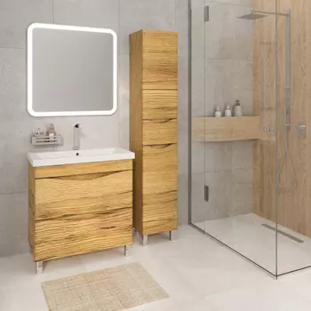 Мебель для ванной Emmy Дакота 80 рустик соломенный