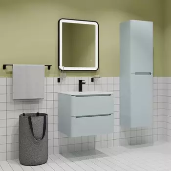 Мебель для ванной Iddis Edifice 60 подвесная, голубой