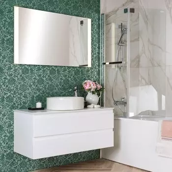 Мебель для ванной Jacob Delafon Madeleine 100 белый блестящий с подсветкой