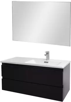 Мебель для ванной Jacob Delafon Madeleine 100 R черный блестящий
