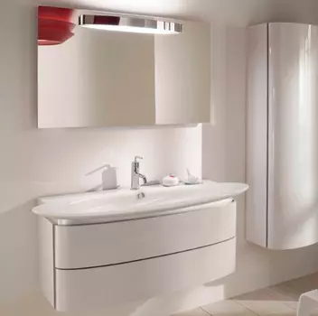 Мебель для ванной Jacob Delafon Presquile 100 белый лак, 2 ящика