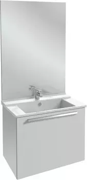 Мебель для ванной Jacob Delafon Struktura 80 белый блестящий, 1 ящик