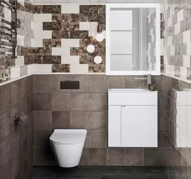 Мебель для ванной Kerama Marazzi Lato 50 подвесная, белая глянцевая