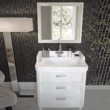 Мебель для ванной Kerama Marazzi Pompei 80 белая, с 3 ящиками