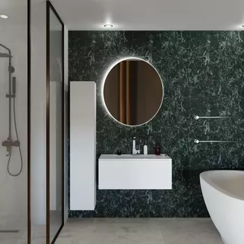 Мебель для ванной La Fenice Terra 80 подвесная, белая