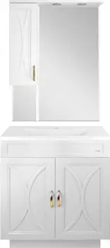 Мебель для ванной Misty Амбра 70 2 двери