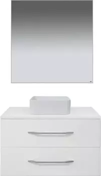 Мебель для ванной Misty Челси 80 подвесная 2 ящика