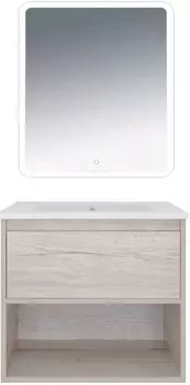 Мебель для ванной Misty Дунай 60 дуб белый