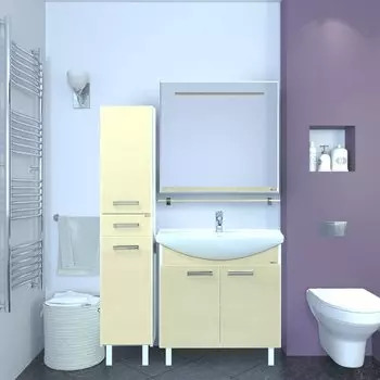 Мебель для ванной Misty Джулия 85 бежевая Beidge