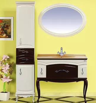 Мебель для ванной Misty Флоренция бежево-коричневый