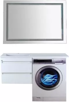 Мебель для ванной Misty Фостер 120 подвесная, под стиральную машину