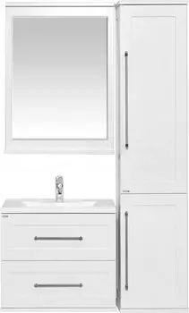 Мебель для ванной Misty Марта 60 подвесная, белая глянцевая
