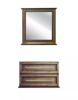 Мебель для ванной Misty Массив Винтаж 70 подвесная дуб