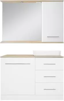 Мебель для ванной Misty Респект 110 R с 3 ящ. под стиральную машину