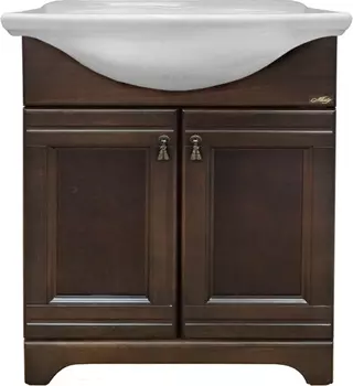 Мебель для ванной Misty Рим 75 орех