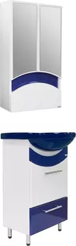 Мебель для ванной Mixline Радуга 52 синяя