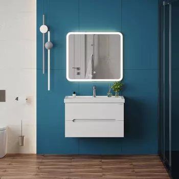 Мебель для ванной Onika Айленд 80 подвесная, белая