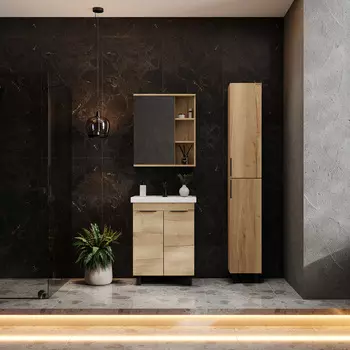 Мебель для ванной Onika Легран 60 напольная, дуб галифакс